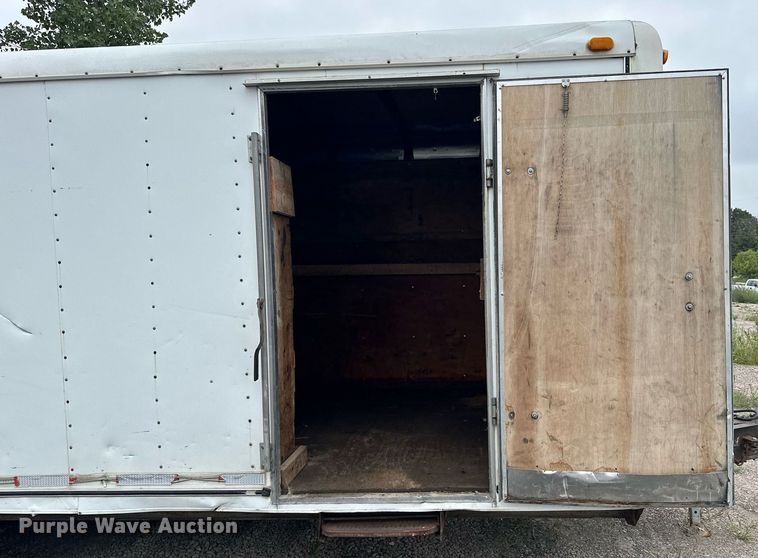 image for item MQ9397 1993 Haulmark  enclosed cargo trailer