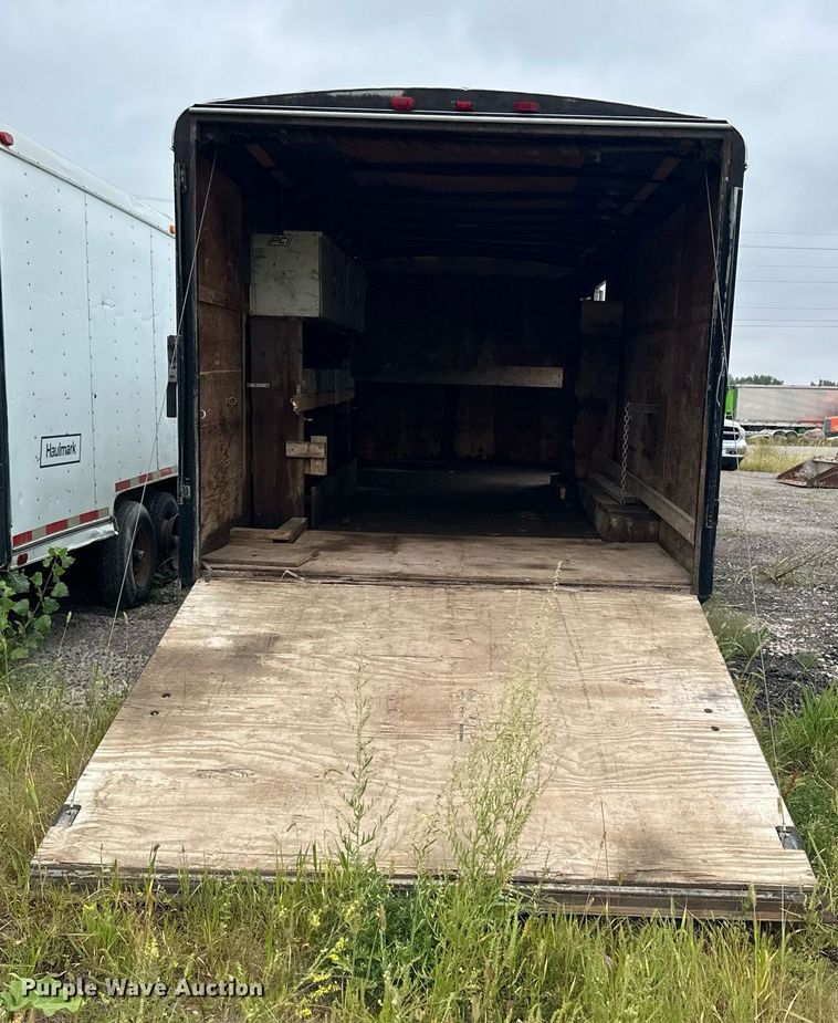image for item MQ9397 1993 Haulmark  enclosed cargo trailer