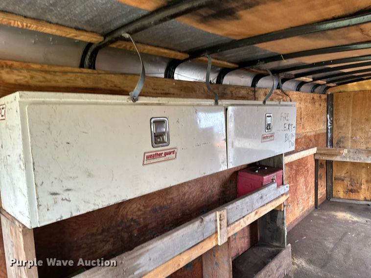 image for item MQ9397 1993 Haulmark  enclosed cargo trailer