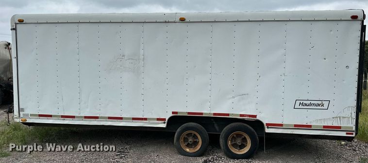 image for item MQ9398 1992 Haulmark  enclosed cargo trailer