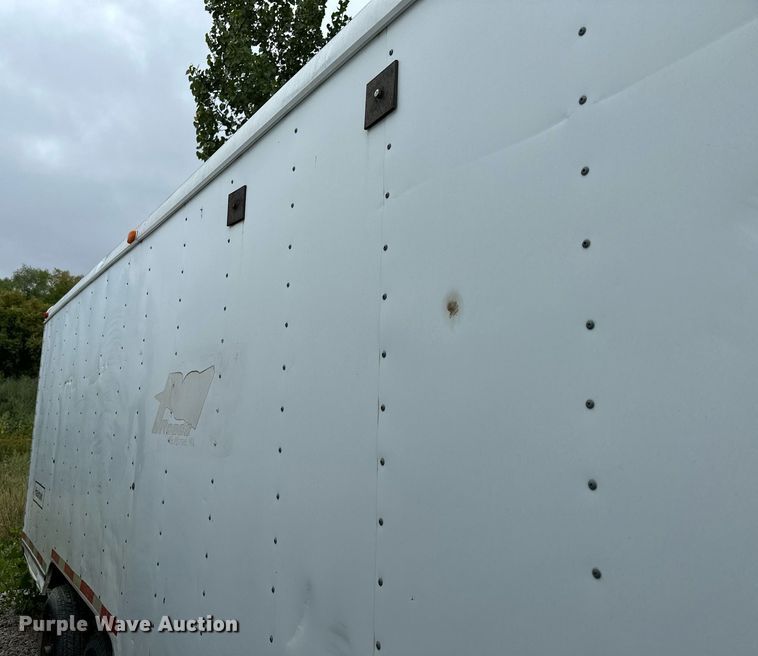 image for item MQ9398 1992 Haulmark  enclosed cargo trailer