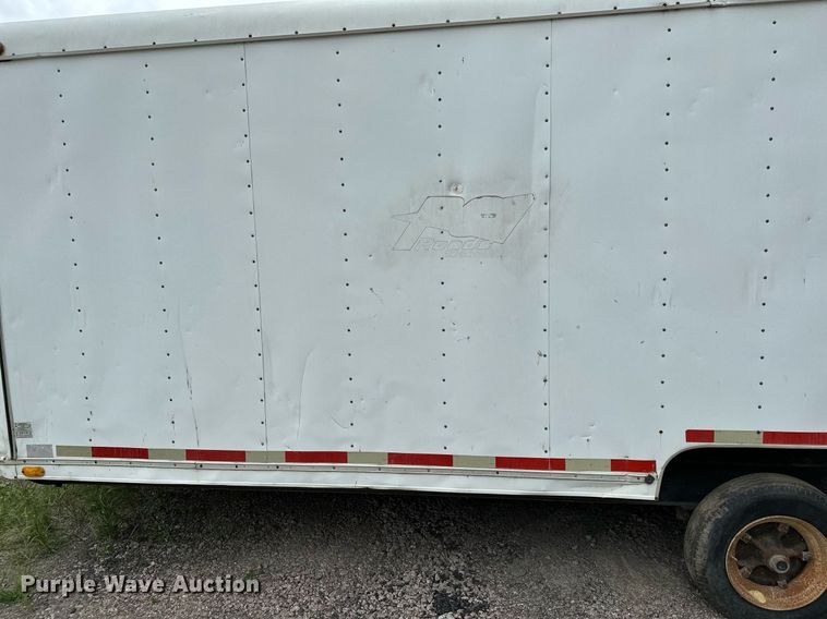 image for item MQ9398 1992 Haulmark  enclosed cargo trailer