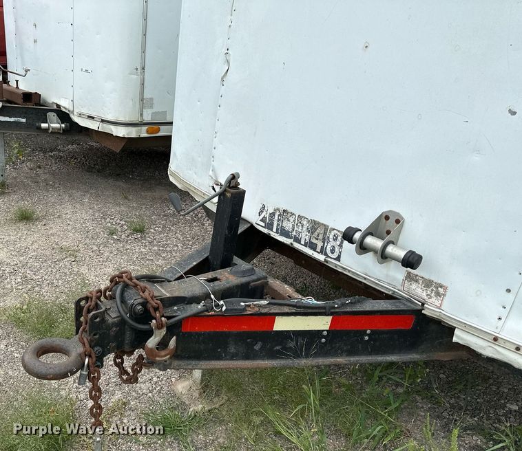 image for item MQ9398 1992 Haulmark  enclosed cargo trailer
