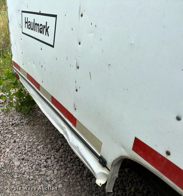 image for item MQ9398 1992 Haulmark  enclosed cargo trailer