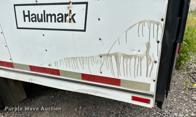 image for item MQ9398 1992 Haulmark  enclosed cargo trailer