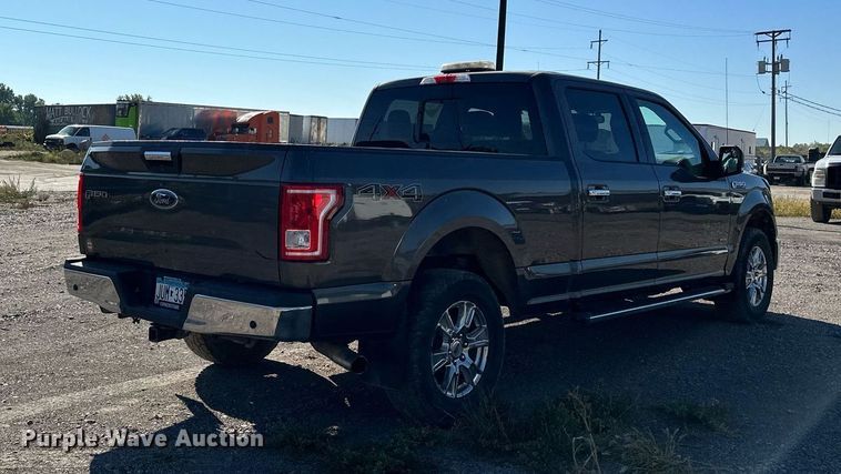 image for item MQ9443 2017 Ford F150  SuperCrew pickup truck