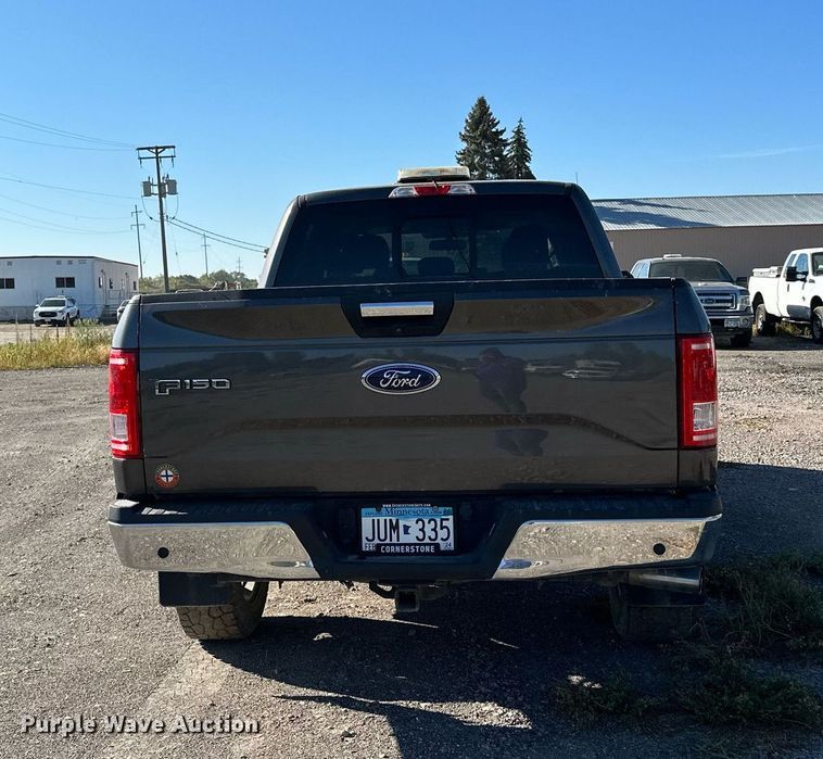 image for item MQ9443 2017 Ford F150  SuperCrew pickup truck