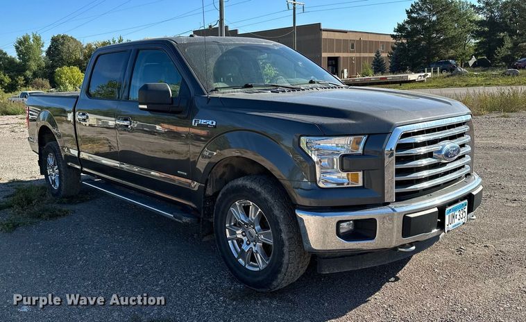 image for item MQ9443 2017 Ford F150  SuperCrew pickup truck
