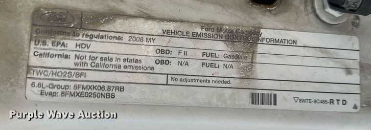 image for item MQ9444 2008 Ford F350 Super Duty  SuperCab pickup truck