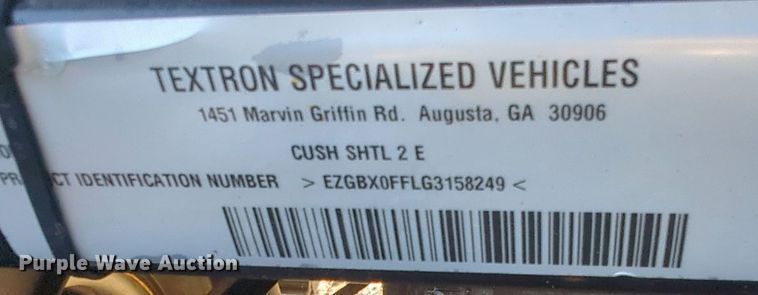 image for item MX9420 Cushman SHTL 2 E  golf cart