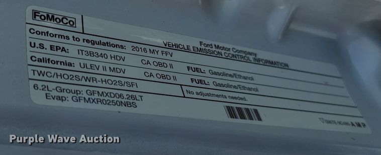 image for item MX9421 2016 Ford F250 Super Duty  Crew Cab pickup truck