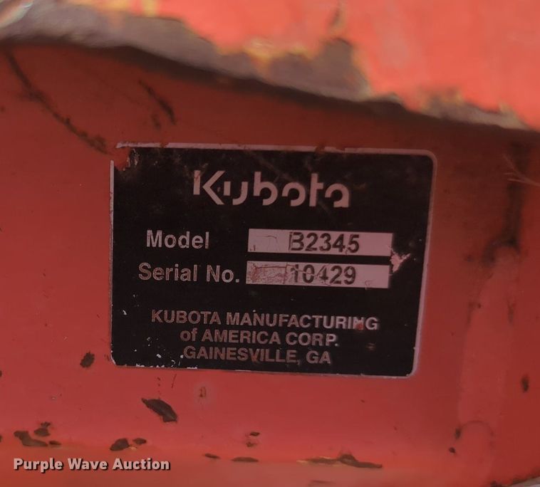 image for item MX9430 Kubota B3030  MFWD tractor