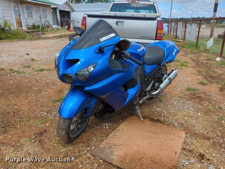 image for item MX9458 2007 Kawasaki Ninja ZX-14  motorcycle