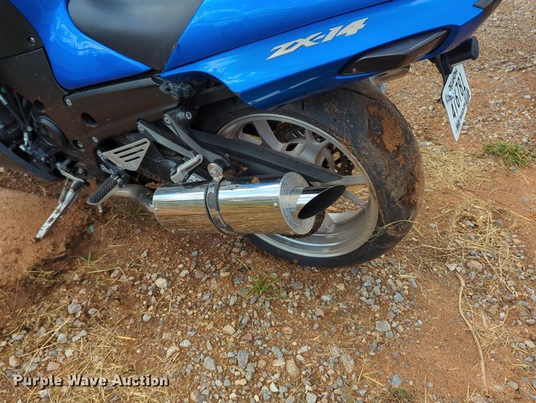 image for item MX9458 2007 Kawasaki Ninja ZX-14  motorcycle