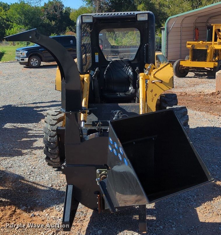 image for item MX9495 2023 Mower King SSBX42S  skid steer wood chipper