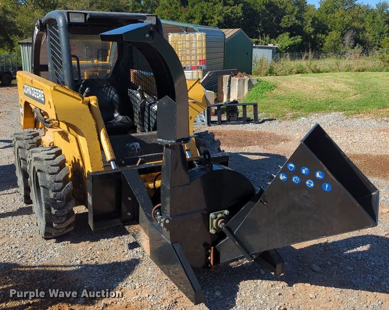 image for item MX9495 2023 Mower King SSBX42S  skid steer wood chipper