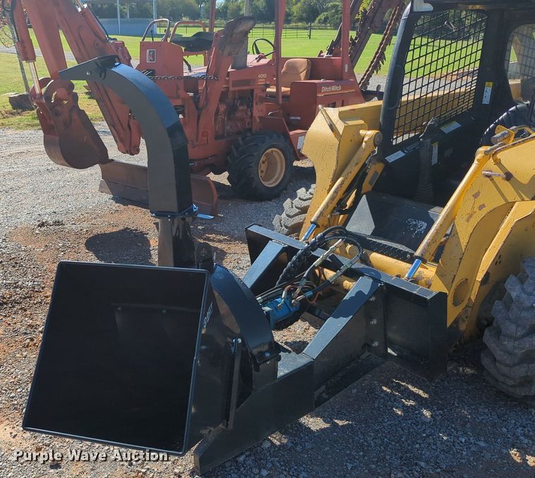 image for item MX9495 2023 Mower King SSBX42S  skid steer wood chipper