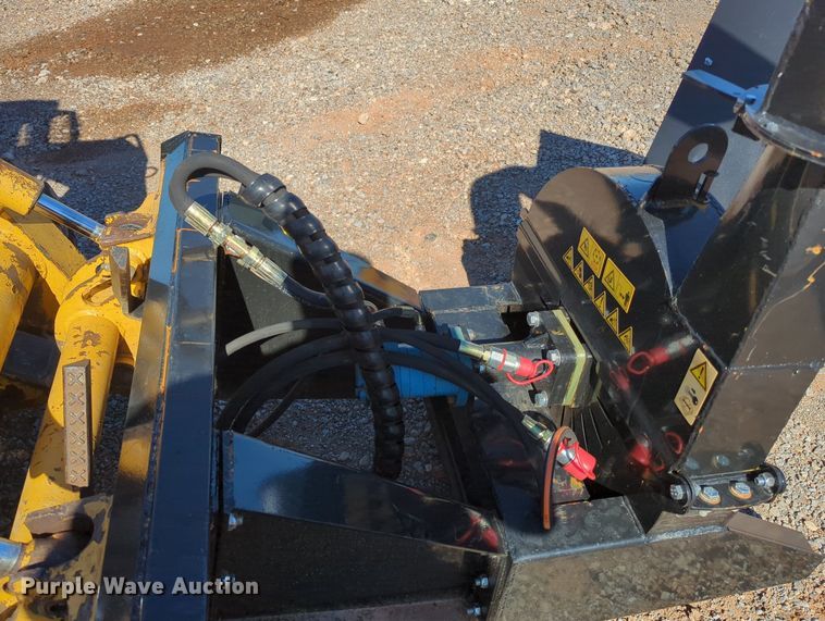 image for item MX9495 2023 Mower King SSBX42S  skid steer wood chipper