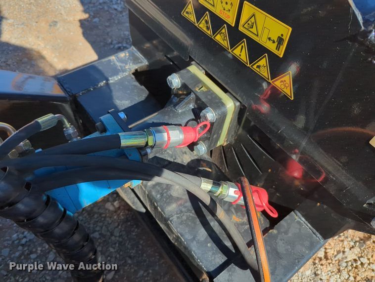 image for item MX9495 2023 Mower King SSBX42S  skid steer wood chipper