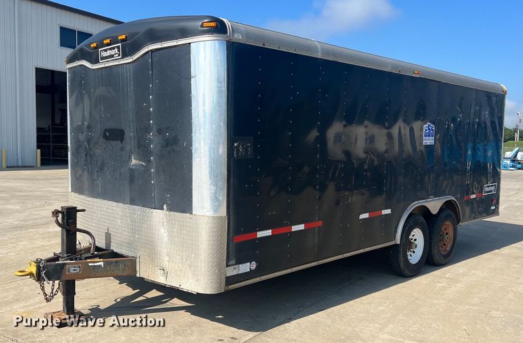 image for item NA9082 2004 Haulmark TH85X20WT2  enclosed cargo trailer
