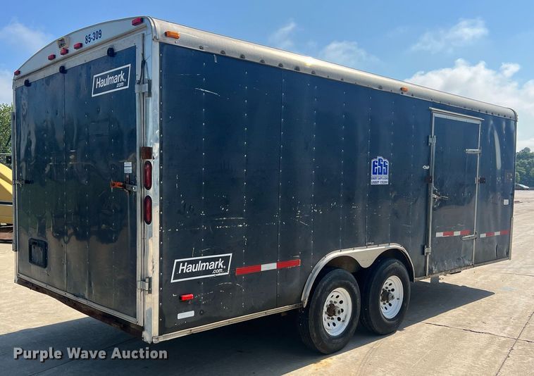 image for item NA9082 2004 Haulmark TH85X20WT2  enclosed cargo trailer