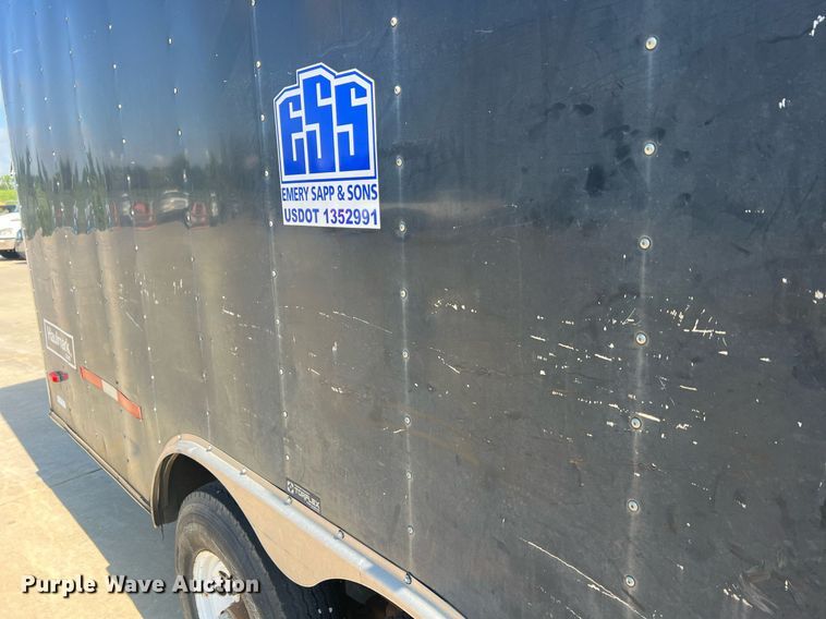 image for item NA9082 2004 Haulmark TH85X20WT2  enclosed cargo trailer