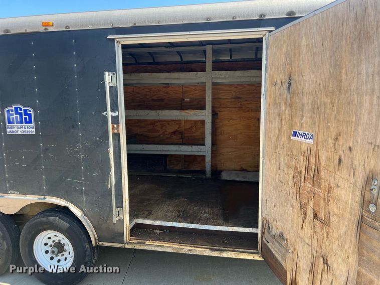image for item NA9082 2004 Haulmark TH85X20WT2  enclosed cargo trailer