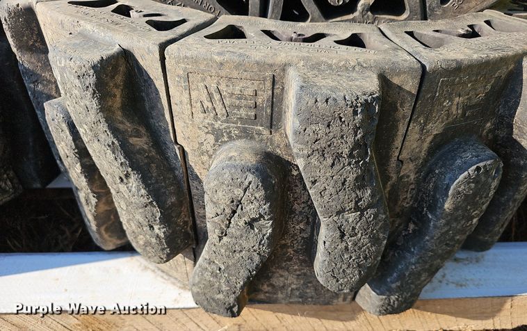 image for item NJ9810 (4) Evolution EWRS 12X16.5 skid steer wheels and tires