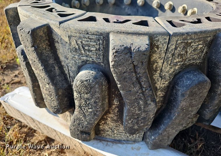 image for item NJ9810 (4) Evolution EWRS 12X16.5 skid steer wheels and tires