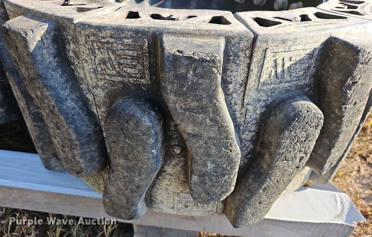 image for item NJ9810 (4) Evolution EWRS 12X16.5 skid steer wheels and tires