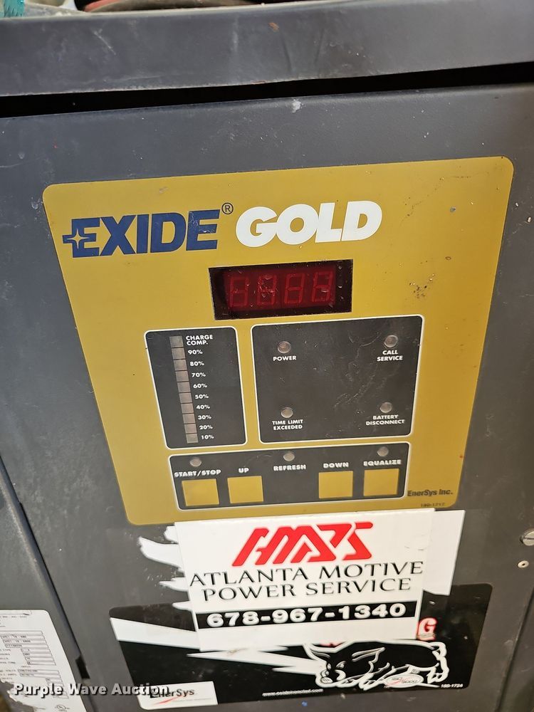 image for item NJ9820 Exide Gold WG118680  forklift charger