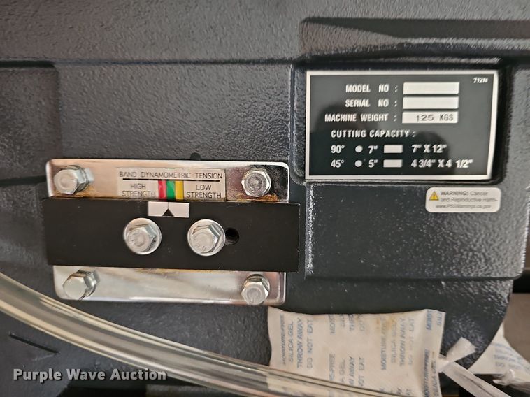 image for item NJ9821 2020 Dake SE712  bandsaw