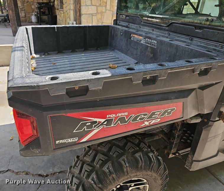 image for item NJ9841 2018 Polaris Ranger 1000XP  utility vehicle