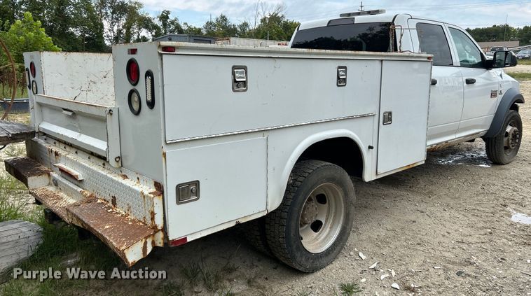 image for item NL9606 2012 Dodge Ram 5500 Heavy Duty  Crew Cab utility / service truck