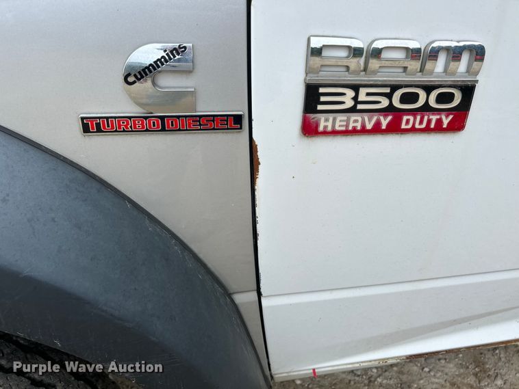 image for item NL9606 2012 Dodge Ram 5500 Heavy Duty  Crew Cab utility / service truck