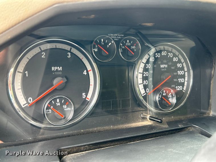 image for item NL9606 2012 Dodge Ram 5500 Heavy Duty  Crew Cab utility / service truck