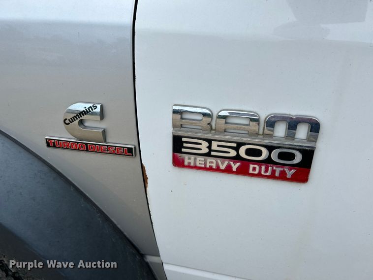 image for item NL9606 2012 Dodge Ram 5500 Heavy Duty  Crew Cab utility / service truck