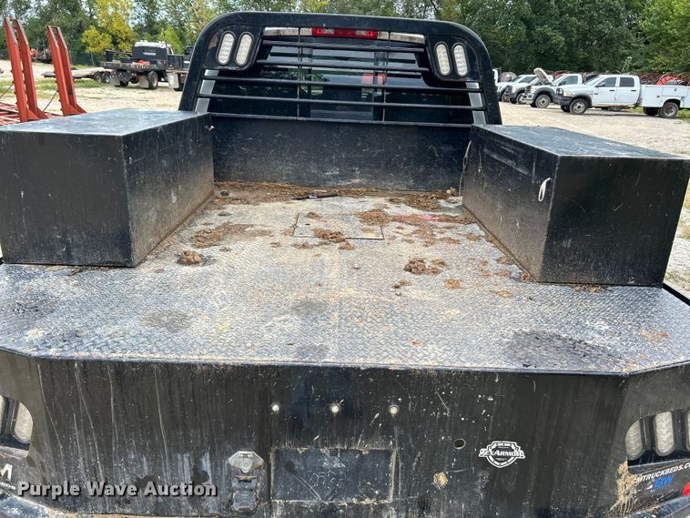 image for item NL9608 2006 Dodge Ram 3500  Mega Cab flatbed pickup truck