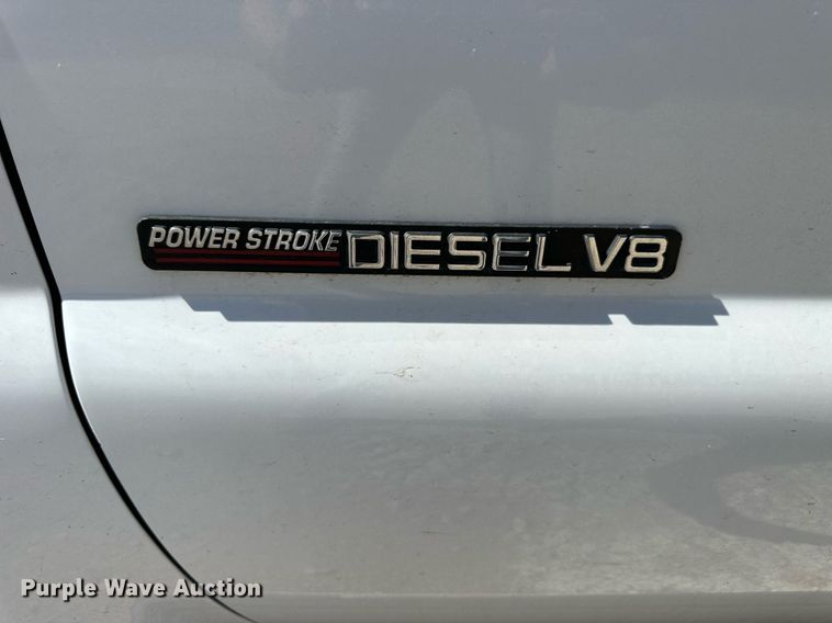 image for item NP9655 2000 Ford F350 Super Duty  flatbed pickup truck