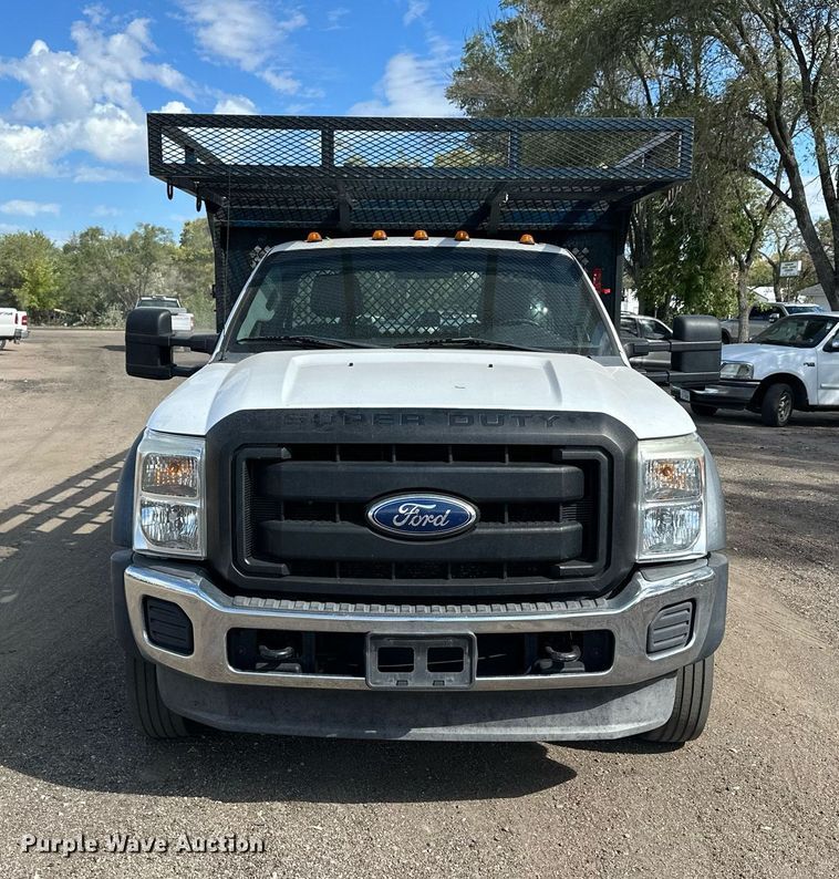 image for item NP9661 2012 Ford F550  flatbed truck