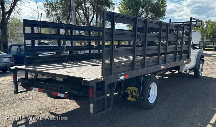 image for item NP9661 2012 Ford F550  flatbed truck