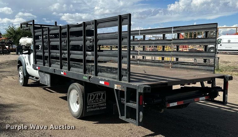 image for item NP9661 2012 Ford F550  flatbed truck