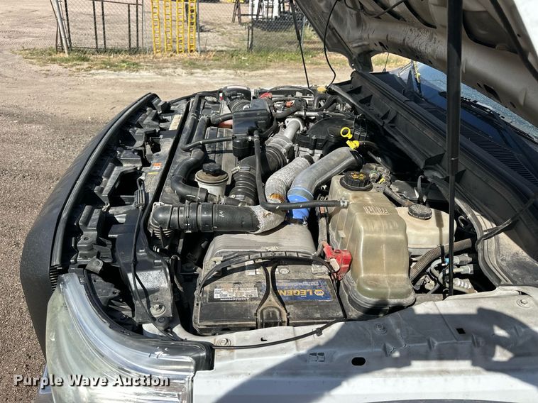 image for item NP9661 2012 Ford F550  flatbed truck