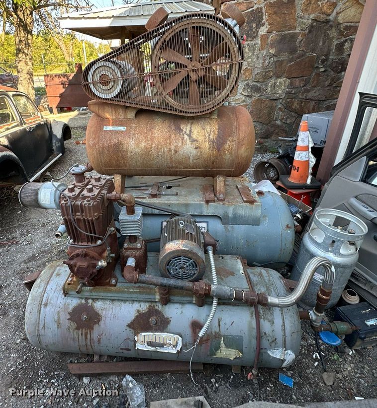 image for item NQ9329 (2) air compressors