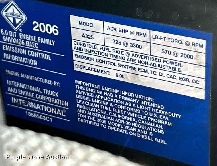 image for item NQ9793 2007 Ford F450 Super Duty  utility / service truck