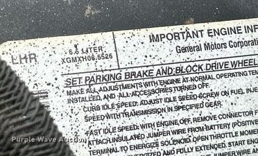 image for item NQ9851 1999 Am General M1097A2  HMMWV SUV