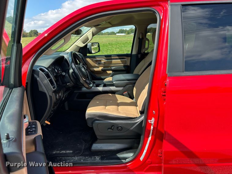 image for item NQ9864 2021 Dodge Ram 1500  Crew Cab pickup truck