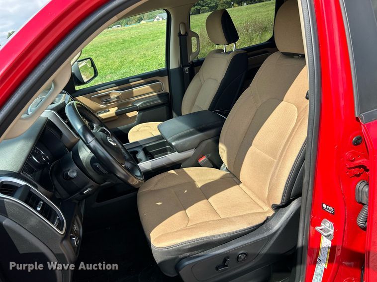 image for item NQ9864 2021 Dodge Ram 1500  Crew Cab pickup truck