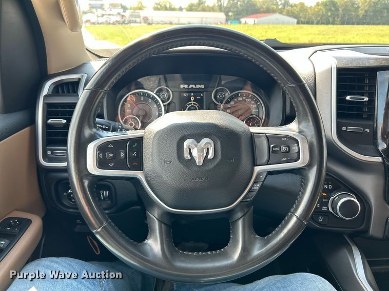 image for item NQ9864 2021 Dodge Ram 1500  Crew Cab pickup truck