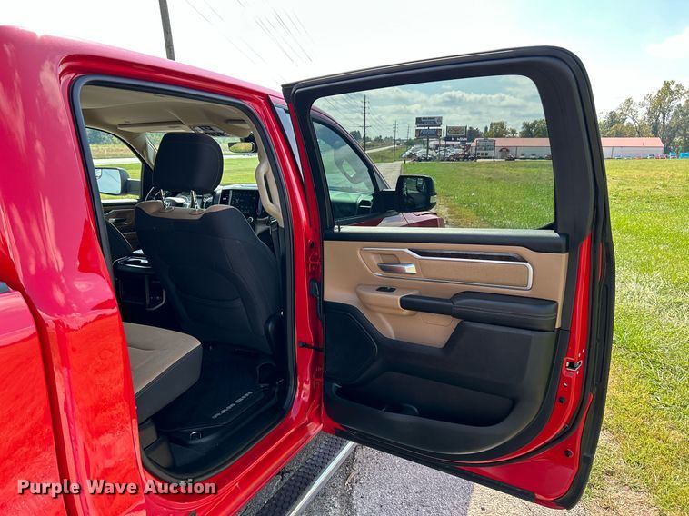 image for item NQ9864 2021 Dodge Ram 1500  Crew Cab pickup truck